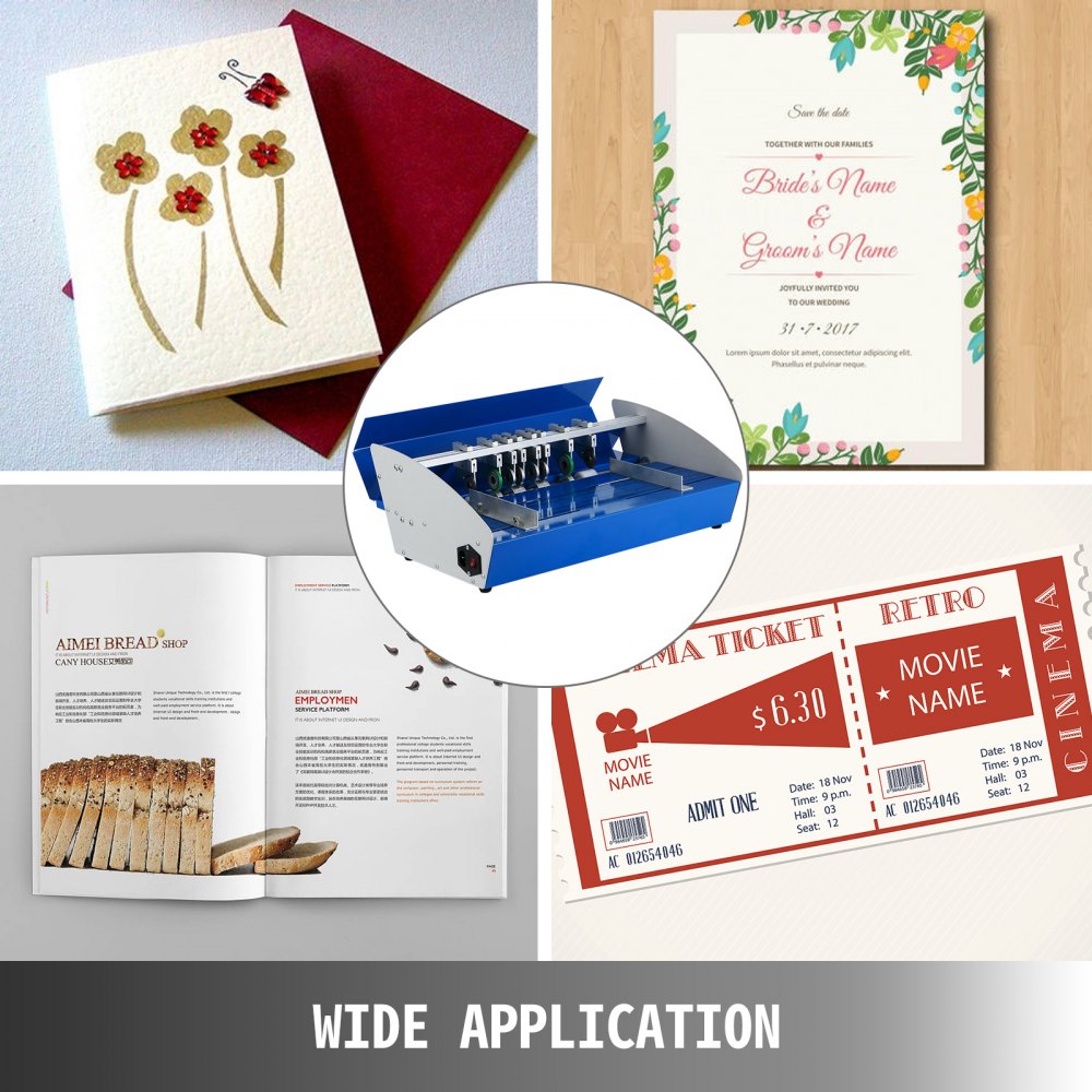 010343447559 - Compact Electric Creasing Machine for Paper Scoring & Cutting