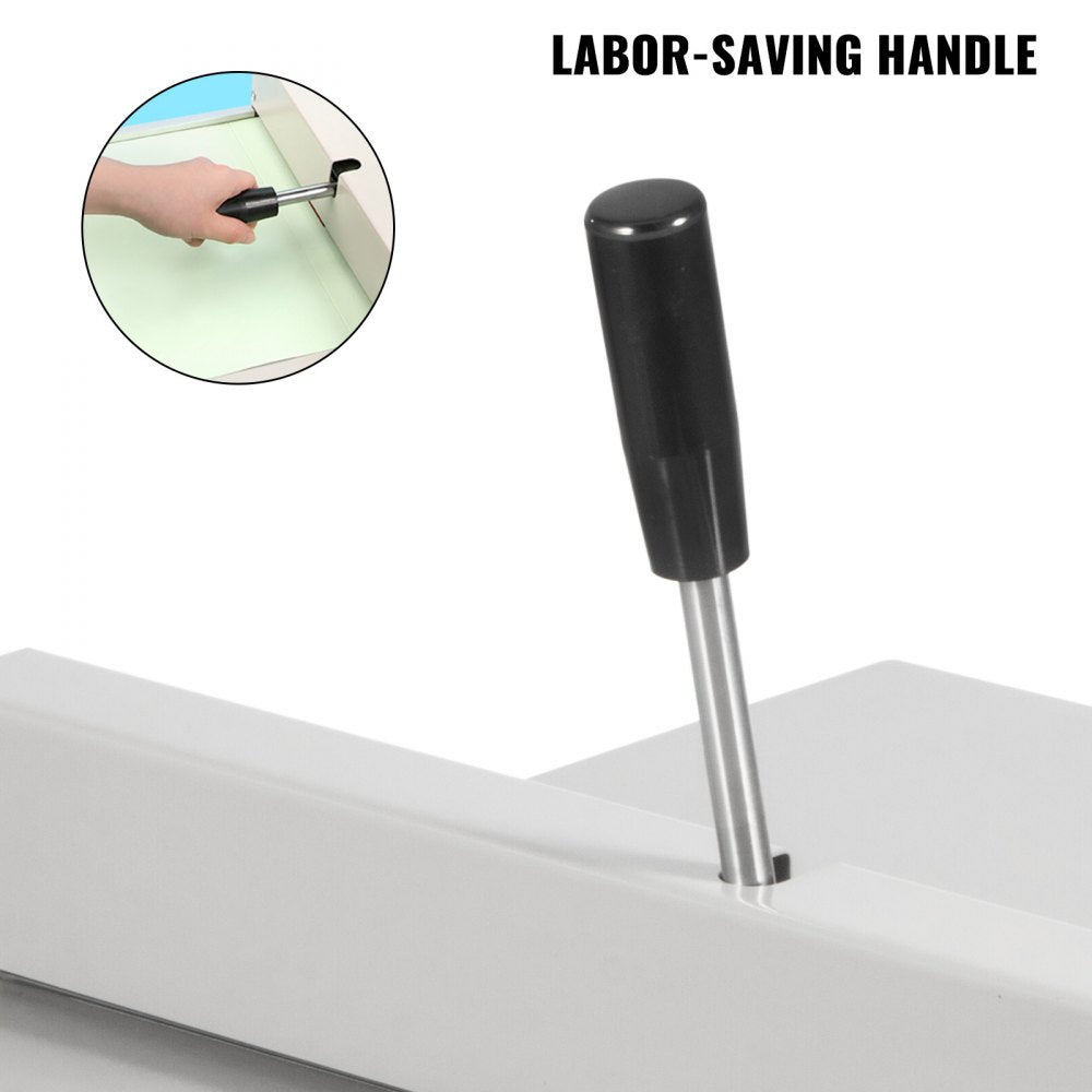 010459096409 - 18" VEVOR Manual Creaser with Ergonomic Handle & Steel Frame
