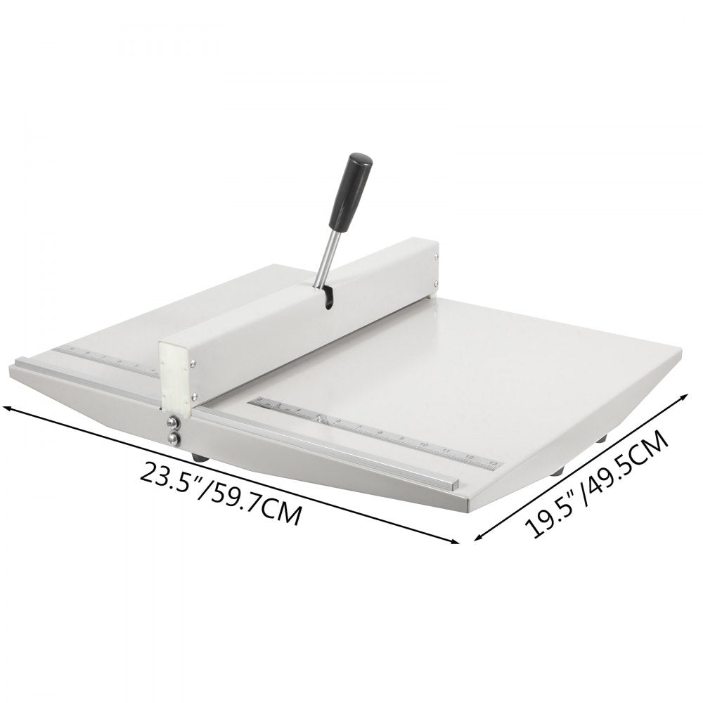 010459096409 - 18" VEVOR Manual Creaser with Ergonomic Handle & Steel Frame