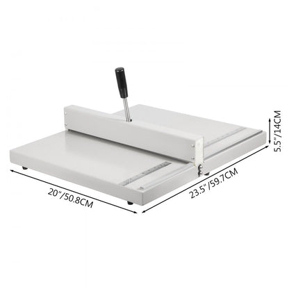 010586243192 - Durable 480mm Steel Manual Creaser for Precision Scoring