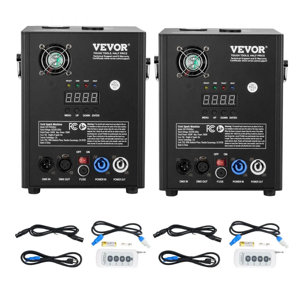 BJY-PHJ500u1 - 500W Cold Spark Firework Machine for Stunning Events