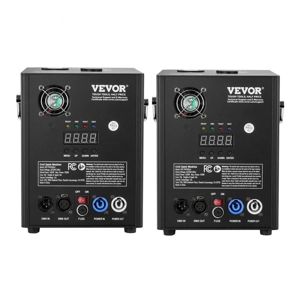 BJY-PHJ500u1 - 500W Cold Spark Firework Machine for Stunning Events