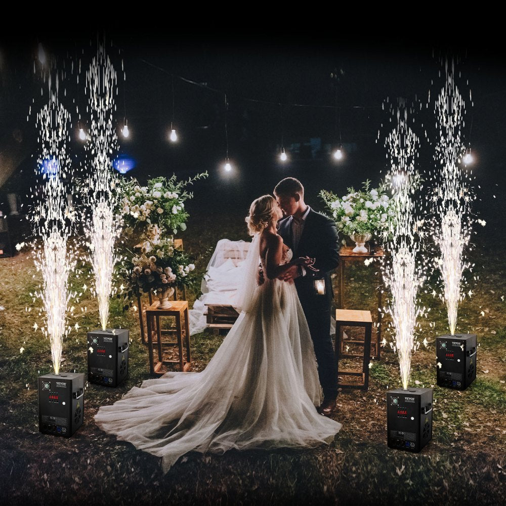 BJY-PHJ700u1 - 700W Cold Spark Machine, Adjustable 2-5m for Stunning Shows