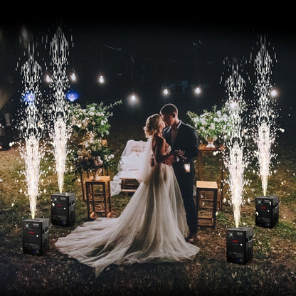 BJY-PHJ700u1 - 700W Cold Spark Machine, Adjustable 2-5m for Stunning Shows