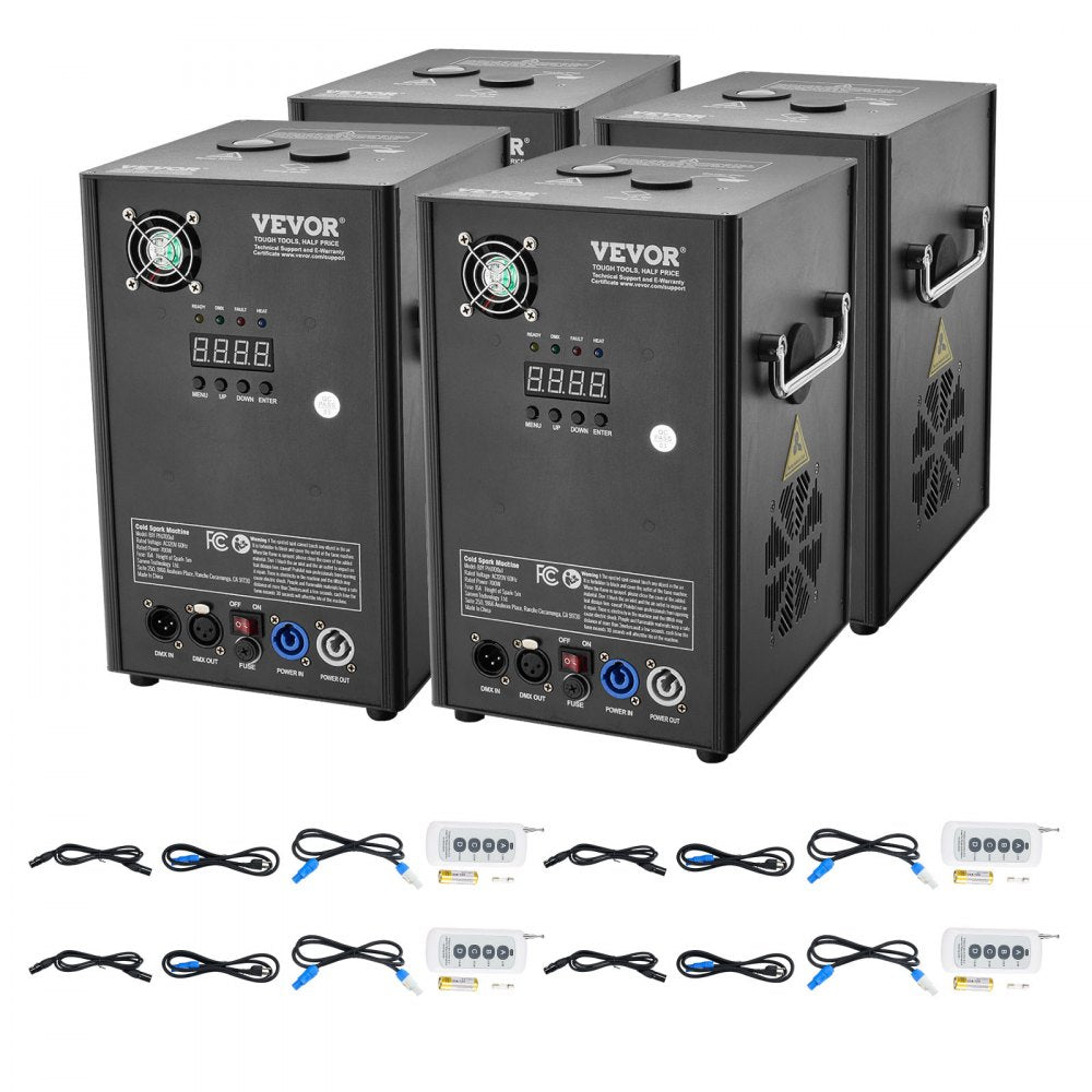 BJY-PHJ700u1 - 700W Cold Spark Machine, Adjustable 2-5m for Stunning Shows