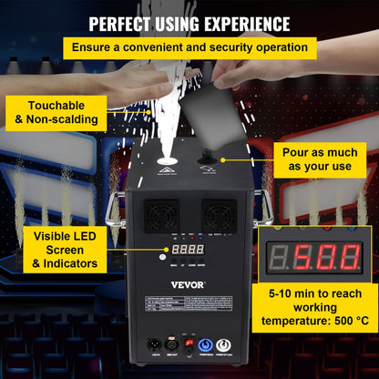 VV-CSM4-700 - Adjustable 700W Cold Spark Machine for Event Atmosphere