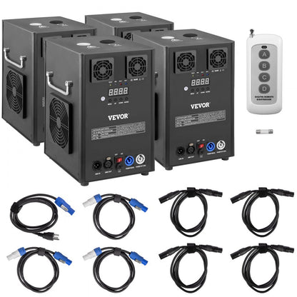 VV-CSM4-700 - Adjustable 700W Cold Spark Machine for Event Atmosphere