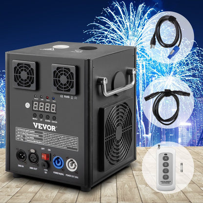 VV-CSM-500 - 500W Spark Effect Machine with Wireless Remote Control
