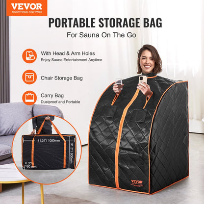 ML-6067-U - Portable 1400W Infrared Sauna Blanket for Home Detox & Relaxation