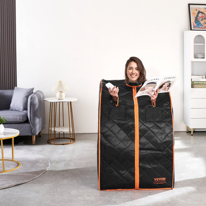 ML-6067-U - Portable 1400W Infrared Sauna Blanket for Home Detox & Relaxation