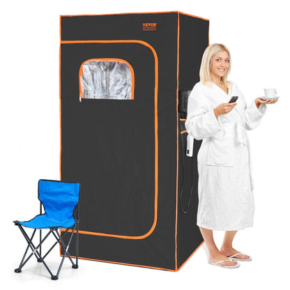 TY-H02 - VEVOR 1400W Infrared Sauna Tent for Stress Relief and Detox