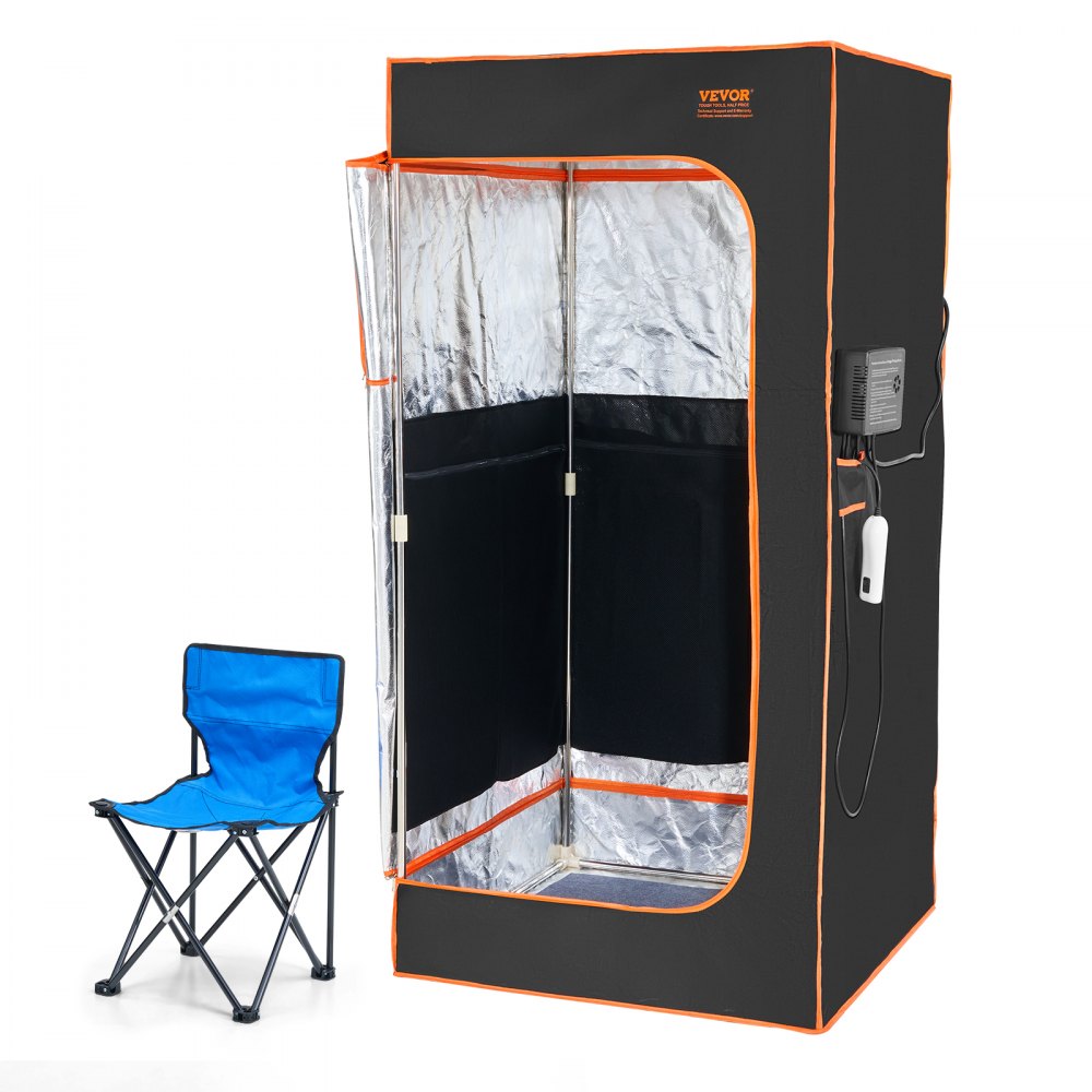 TY-H02 - VEVOR 1400W Infrared Sauna Tent for Stress Relief and Detox