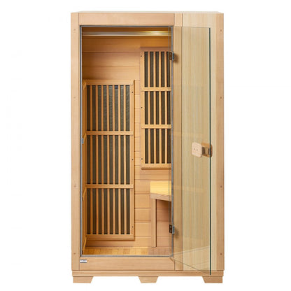 FRB-1E5 - Compact Far Infrared Sauna for One with Music and Lighting