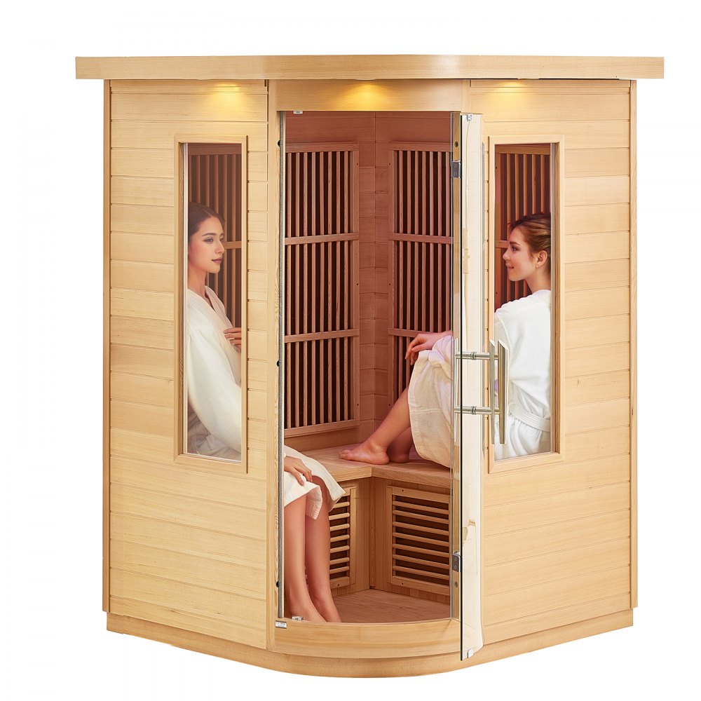 FRB-273 - Compact 2-Person Far Infrared Sauna, 1850W Heating System
