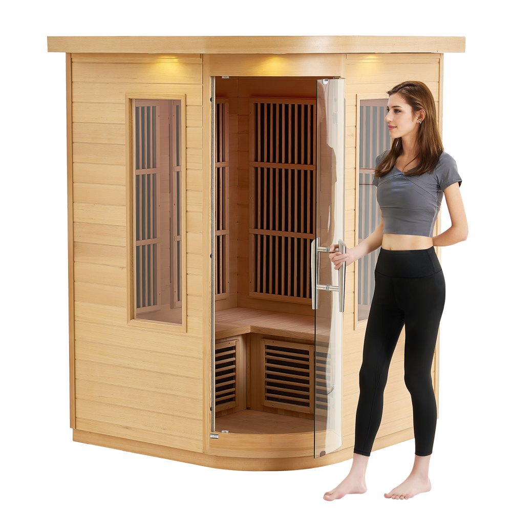 FRB-273 - Compact 2-Person Far Infrared Sauna, 1850W Heating System