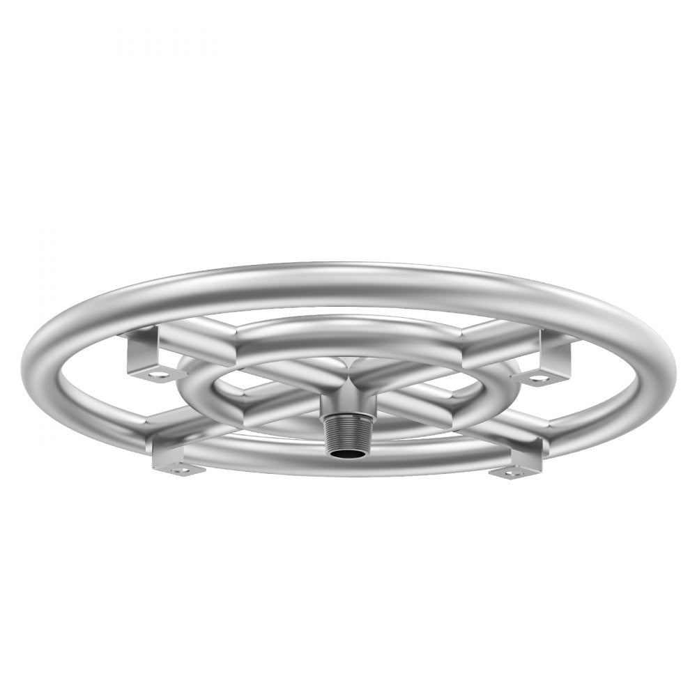 1050266 - 12-Inch Stainless Steel Fire Pit Pan for Propane & Natural Gas