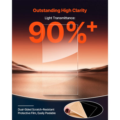 LX-PMMA-24*48 - 24x48 Inch Acrylic Sheets, 2-Piece Set, 3mm Thick