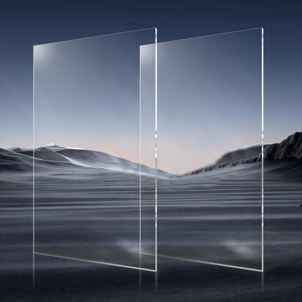 LX-PMMA-24*48 - 24x48 Inch Acrylic Sheets, 2-Piece Set, 3mm Thick