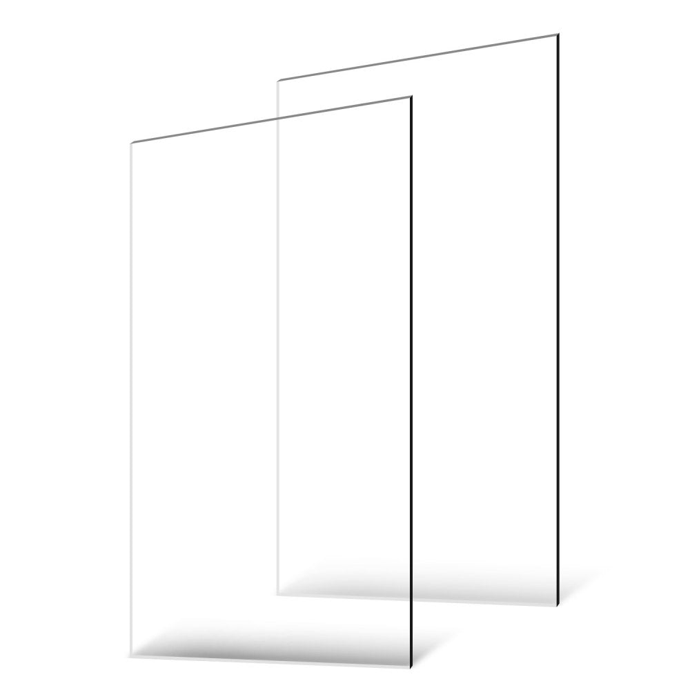 LX-PMMA-24*48 - 24x48 Inch Acrylic Sheets, 2-Piece Set, 3mm Thick