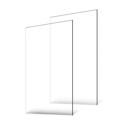 LX-PMMA-24*48 - 24x48 Inch Acrylic Sheets, 2-Piece Set, 3mm Thick