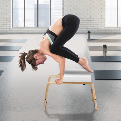 A3007 - Birch Inversion Chair with 2.55" Cushion for Yoga & Headstands