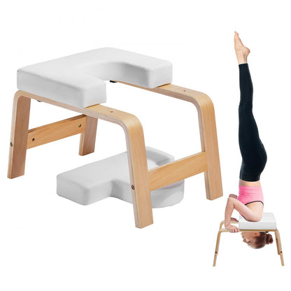 A3007 - Birch Inversion Chair with 2.55" Cushion for Yoga & Headstands