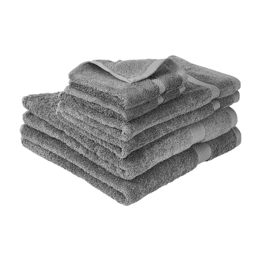 6-1606 - Luxurious 6-Piece Cotton Towel Set, Soft & Absorbent