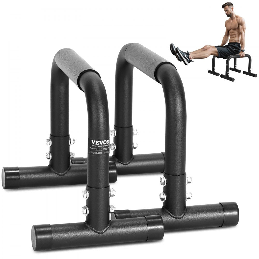 FB003 - Heavy-Duty Dip Bars for Home Gym, 500 lbs Capacity
