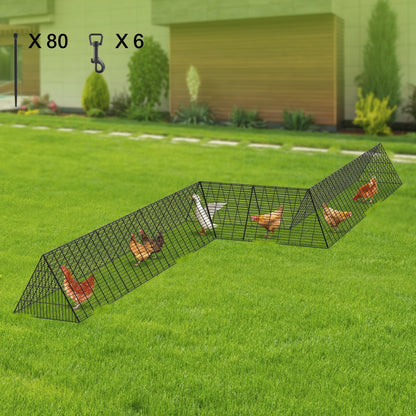 TT-MCT003 - Spacious Metal Chicken Tunnels for Safe Outdoor Play