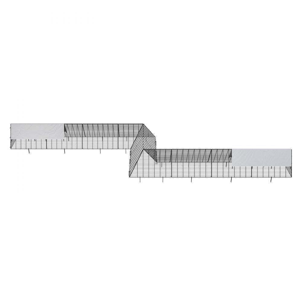 TT-MCT003 - Spacious Metal Chicken Tunnels for Safe Outdoor Play