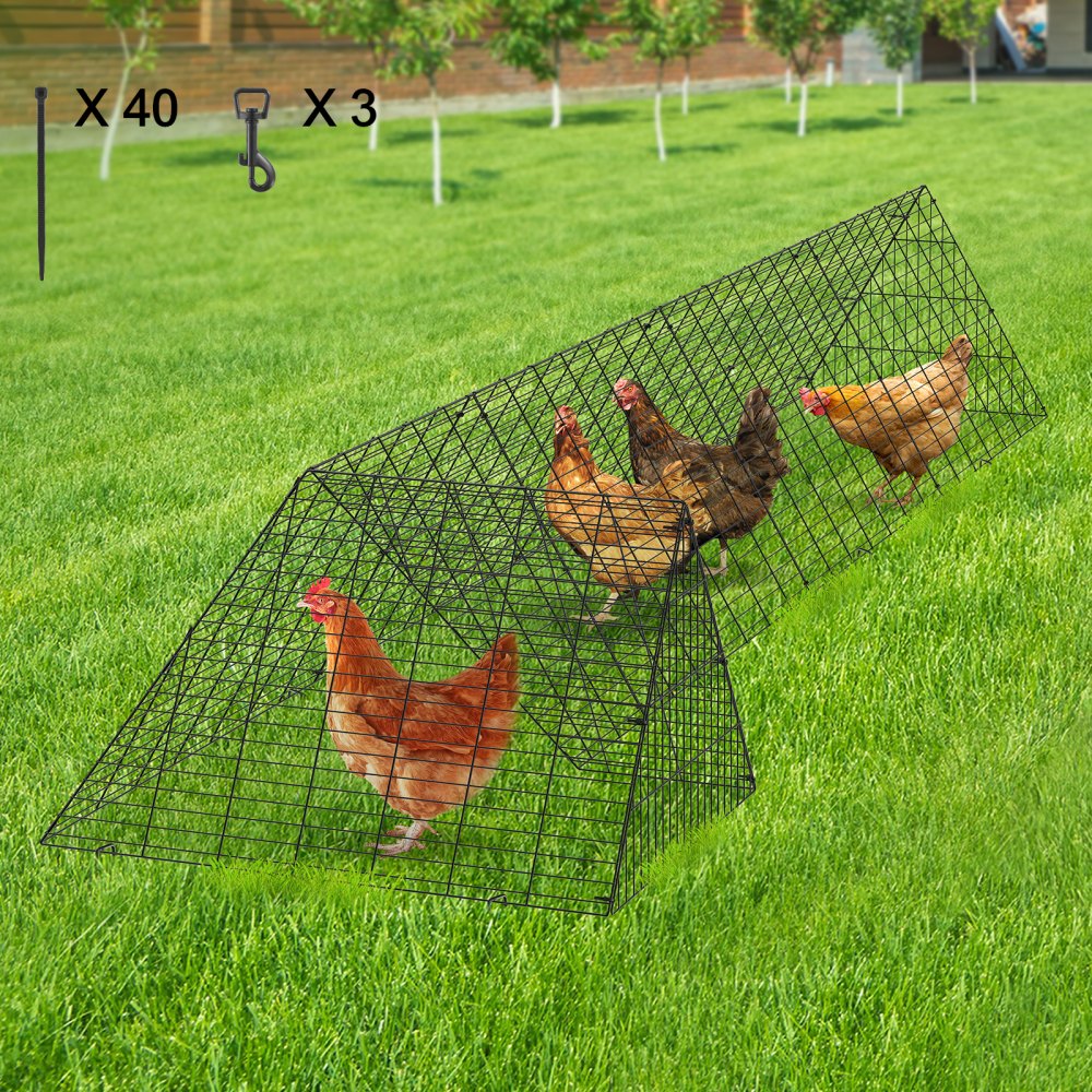 TT-MCT002 - Durable 157.5" Chicken Tunnel for Secure Outdoor Exploration