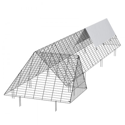 TT-MCT002 - Durable 157.5" Chicken Tunnel for Secure Outdoor Exploration