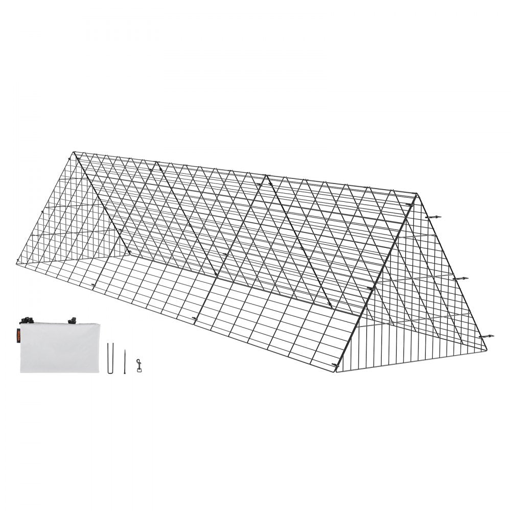 TT-MCT001 - Spacious Chicken Tunnels 300x71cm, Safe Outdoor Roaming for Poultry