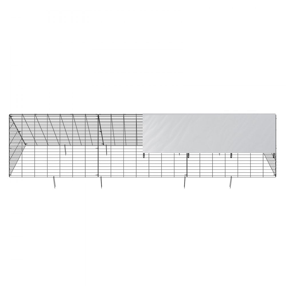TT-MCT001 - Spacious Chicken Tunnels 300x71cm, Safe Outdoor Roaming for Poultry