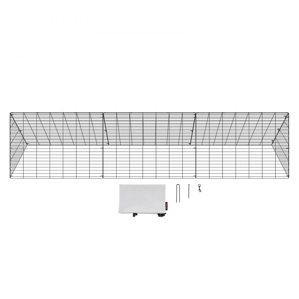 TT-MCT001 - Spacious Chicken Tunnels 300x71cm, Safe Outdoor Roaming for Poultry
