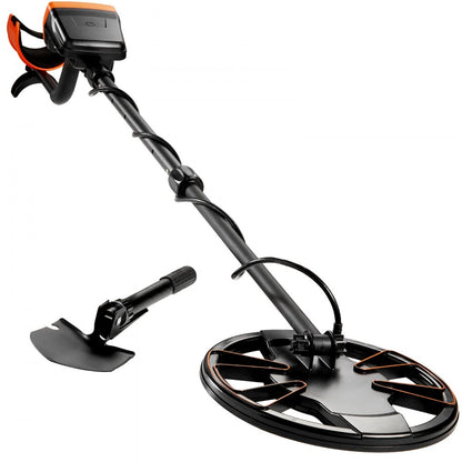 TS181A - 10" Waterproof Metal Detector with LCD, 7 Modes, Adjustable Stem