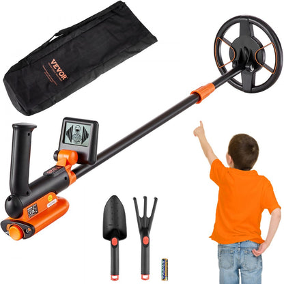 TS26 - 26''-36'' Adjustable Kids' Metal Detector with 6'' Waterproof Coil