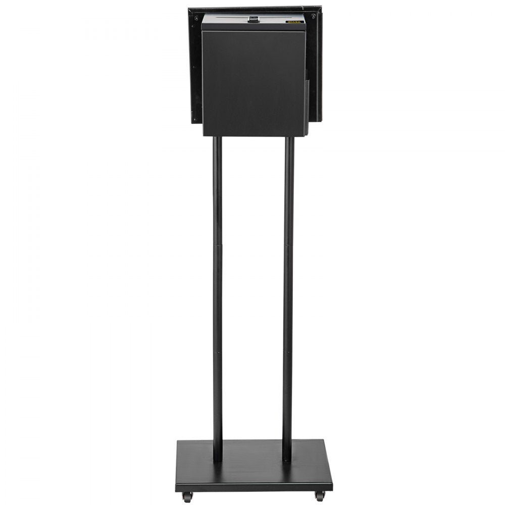 YJX-2G-001 - 42.5” Floor-standing Suggestion Box with Lock & Wheels