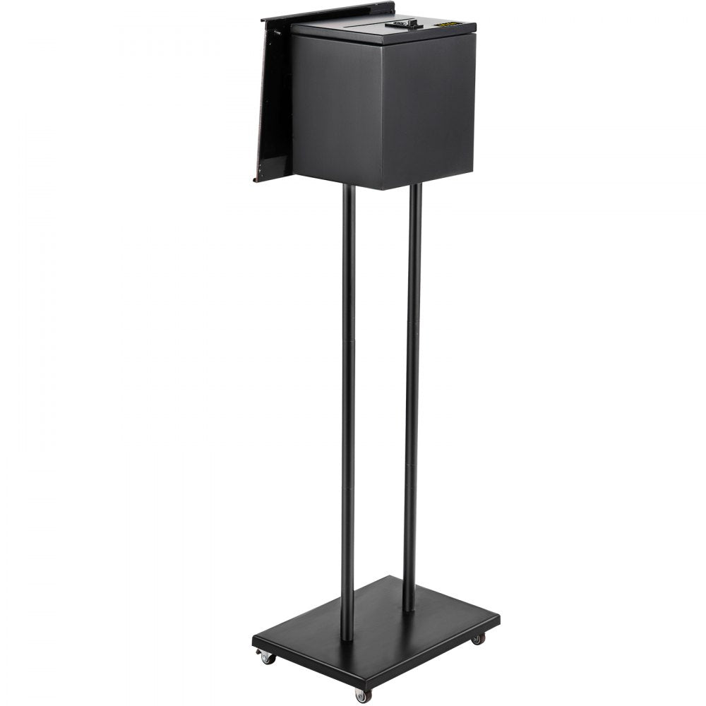 YJX-2G-001 - 42.5” Floor-standing Suggestion Box with Lock & Wheels