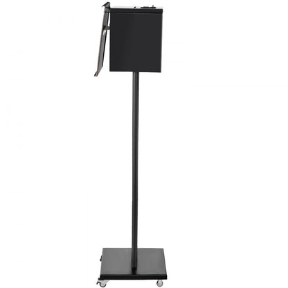 YJX-2G-001 - 42.5” Floor-standing Suggestion Box with Lock & Wheels