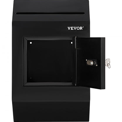 YJX-1002 - Weatherproof Steel Suggestion Box for Secure Donations - Wall-Mounted