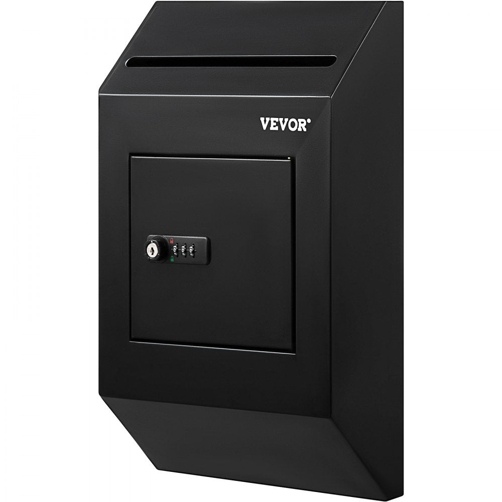 YJX-1002 - Weatherproof Steel Suggestion Box for Secure Donations - Wall-Mounted