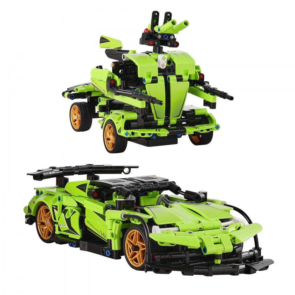 8042 - 461-Piece App-Controlled Car/Robot Building Kit for Kids