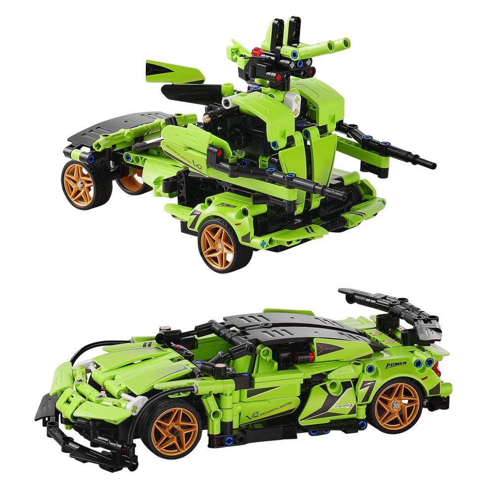 8042 - 461-Piece App-Controlled Car/Robot Building Kit for Kids