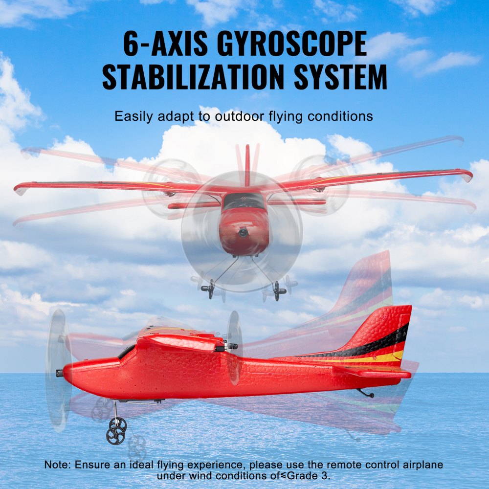 Z50 - VEVOR EPP Foam RC Airplane with 40 Min Flight & 2.4GHz Control