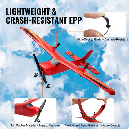 Z50 - VEVOR EPP Foam RC Airplane with 40 Min Flight & 2.4GHz Control