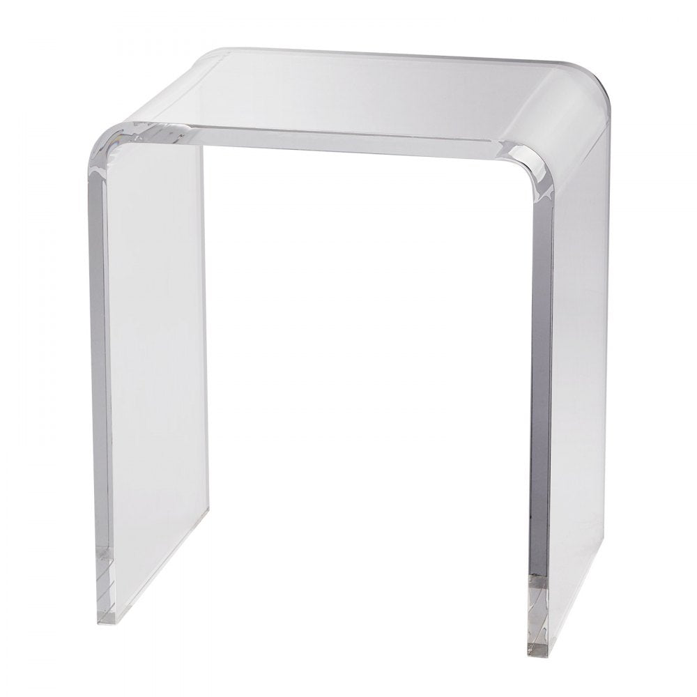 JYFE-001S - 16.3x12x18.1 in Transparent Acrylic End Table