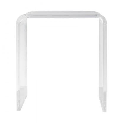 JYFE-001S - 16.3x12x18.1 in Transparent Acrylic End Table
