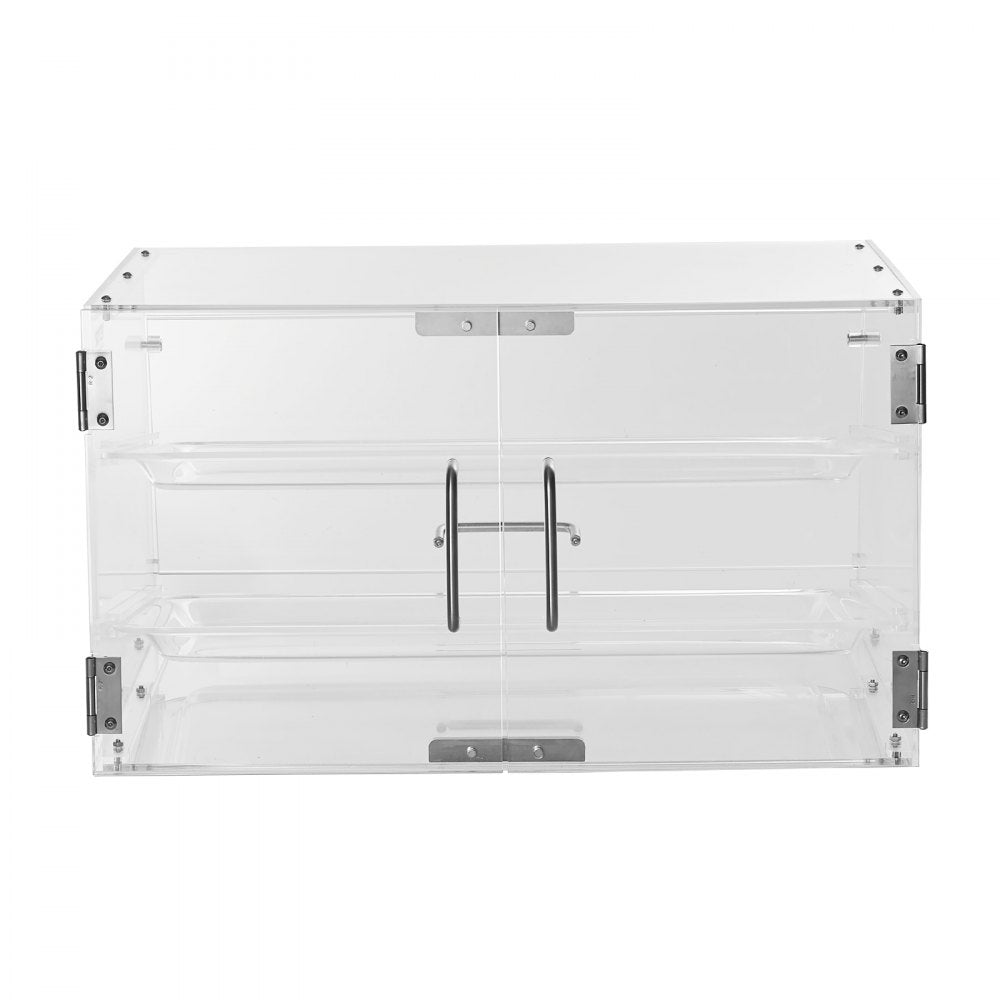 CX-01 - 2-Tier Acrylic Bakery Display Case for Baked Goods
