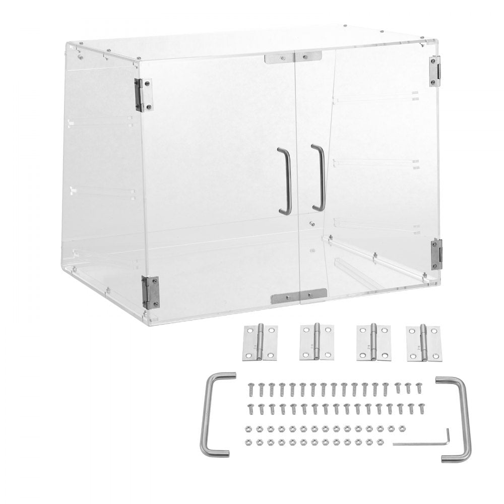 CX-02 - 3-Tier Durable Pastry Display Case with Easy Rear Access